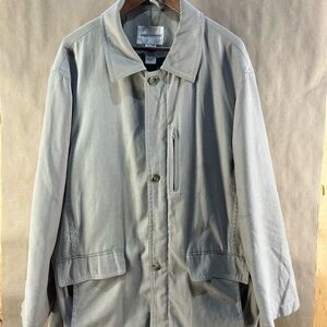 Pronto Uomo Men’s Beige Coat (Size XXXL)